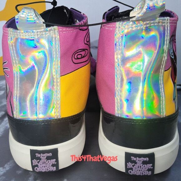 Disney x GroundUp Nightmare Before Christmas Jack Skellington High Top Sneakers - Picture 4 of 5